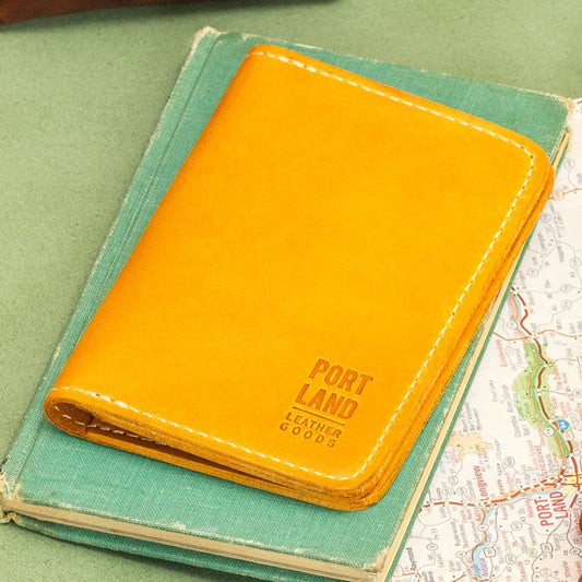 'Almost Perfect' Leather Modern Passport Holder
