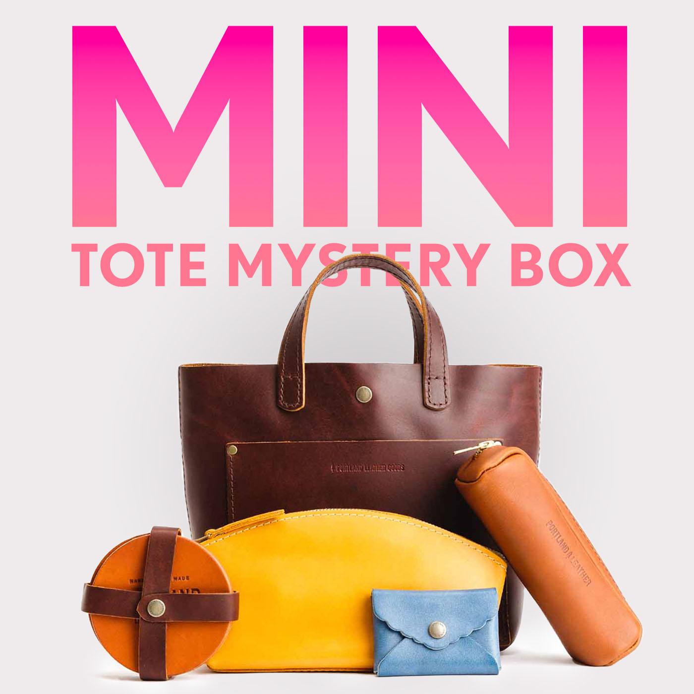 Tote Mystery Box  Portland Leather Goods