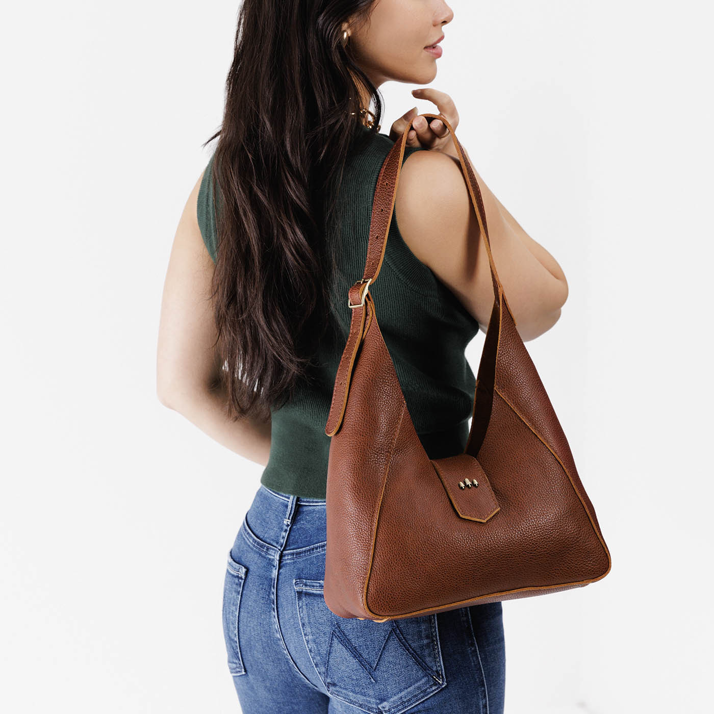 'Almost Perfect' Flora Shoulder Bag | Portland Leather Goods