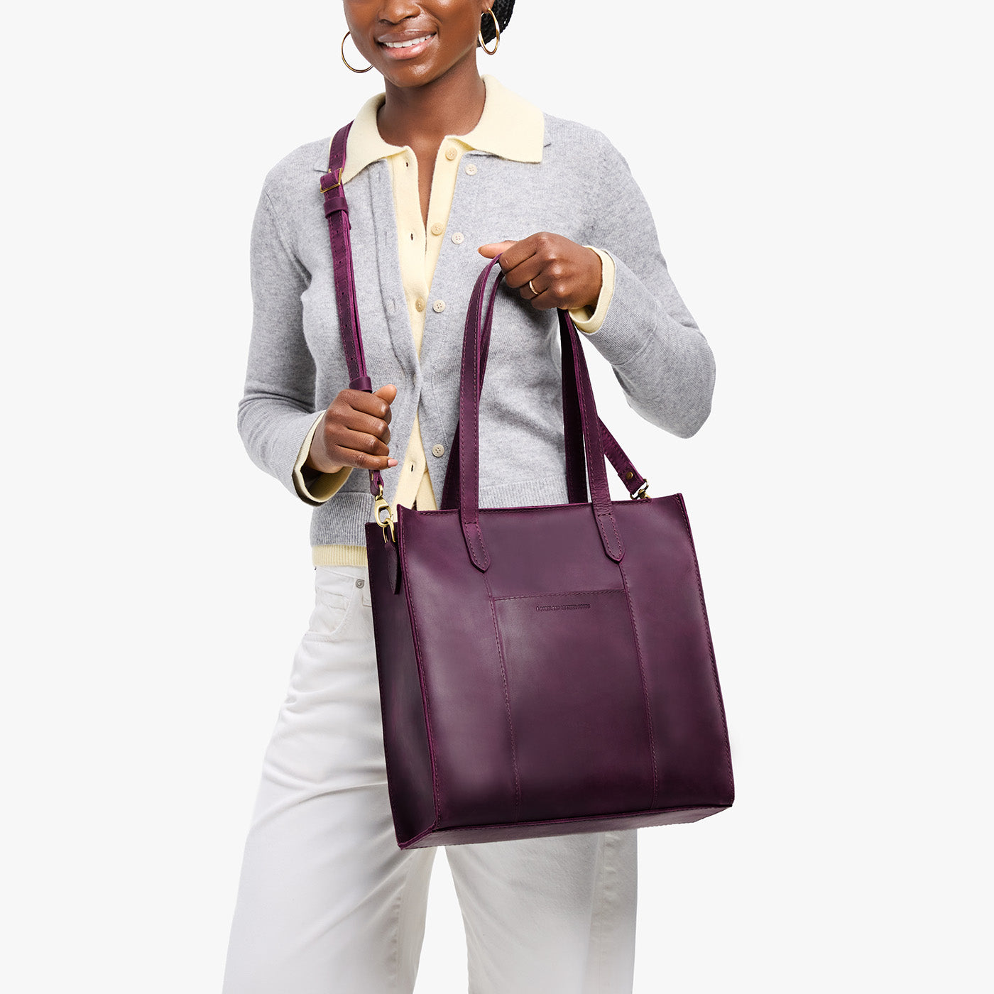 Almost Perfect' Large Lola Zipper Crossbody Tote | Portland