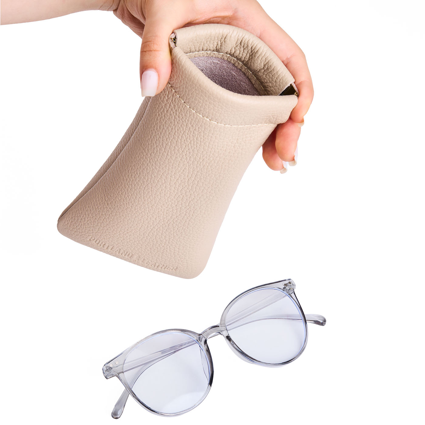 Squeeze Eyeglass Case | Portland Leather Goods
