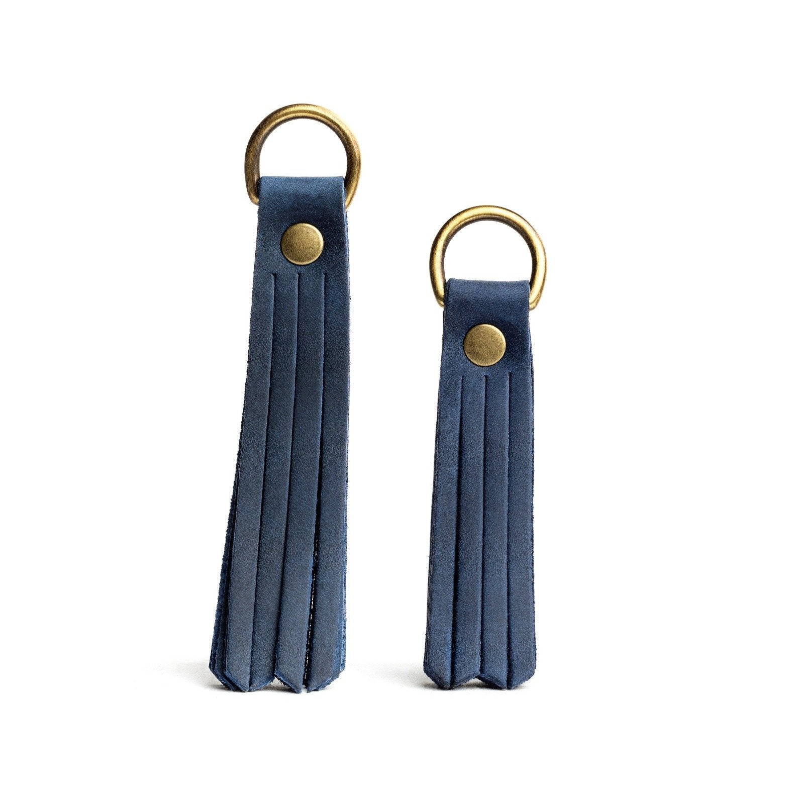Beargrass Leather Tassel Keychains