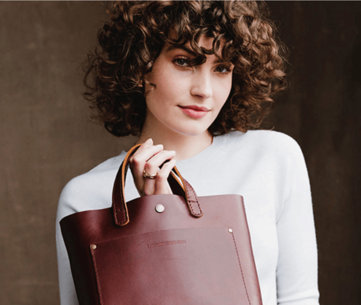 leather bag model for PLG