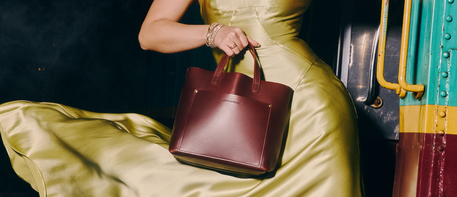 Classic Leather Tote Bag