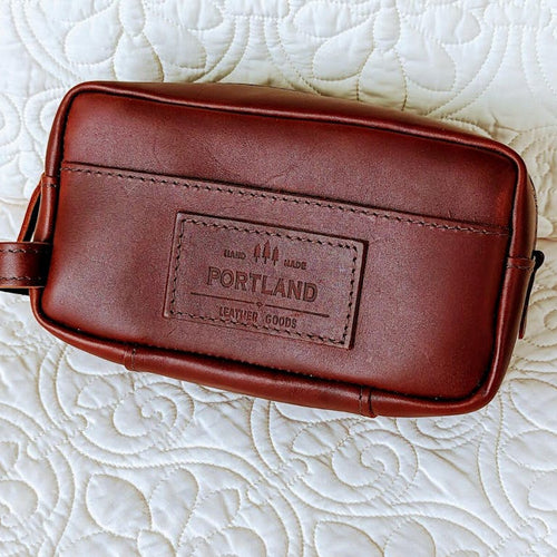 Cognac Dopp Kit - customer review photo