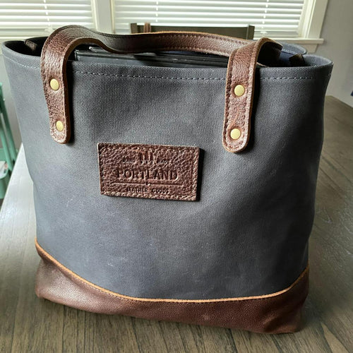 Navy big tote - customer review photo