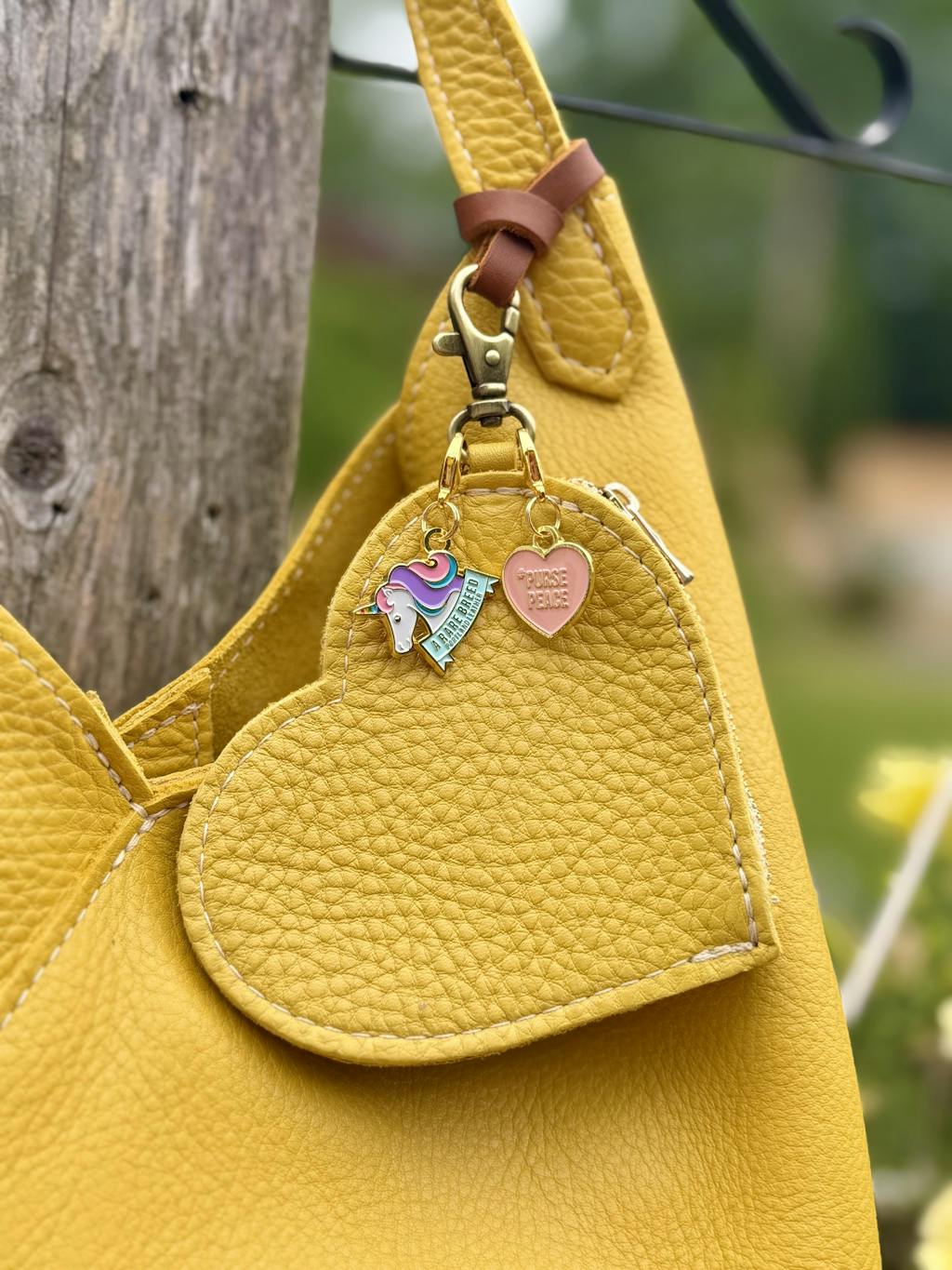 Heart Pouch – Portland Leather