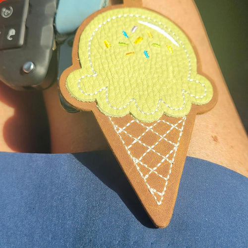 Key chain ice cream cone - customer review photo