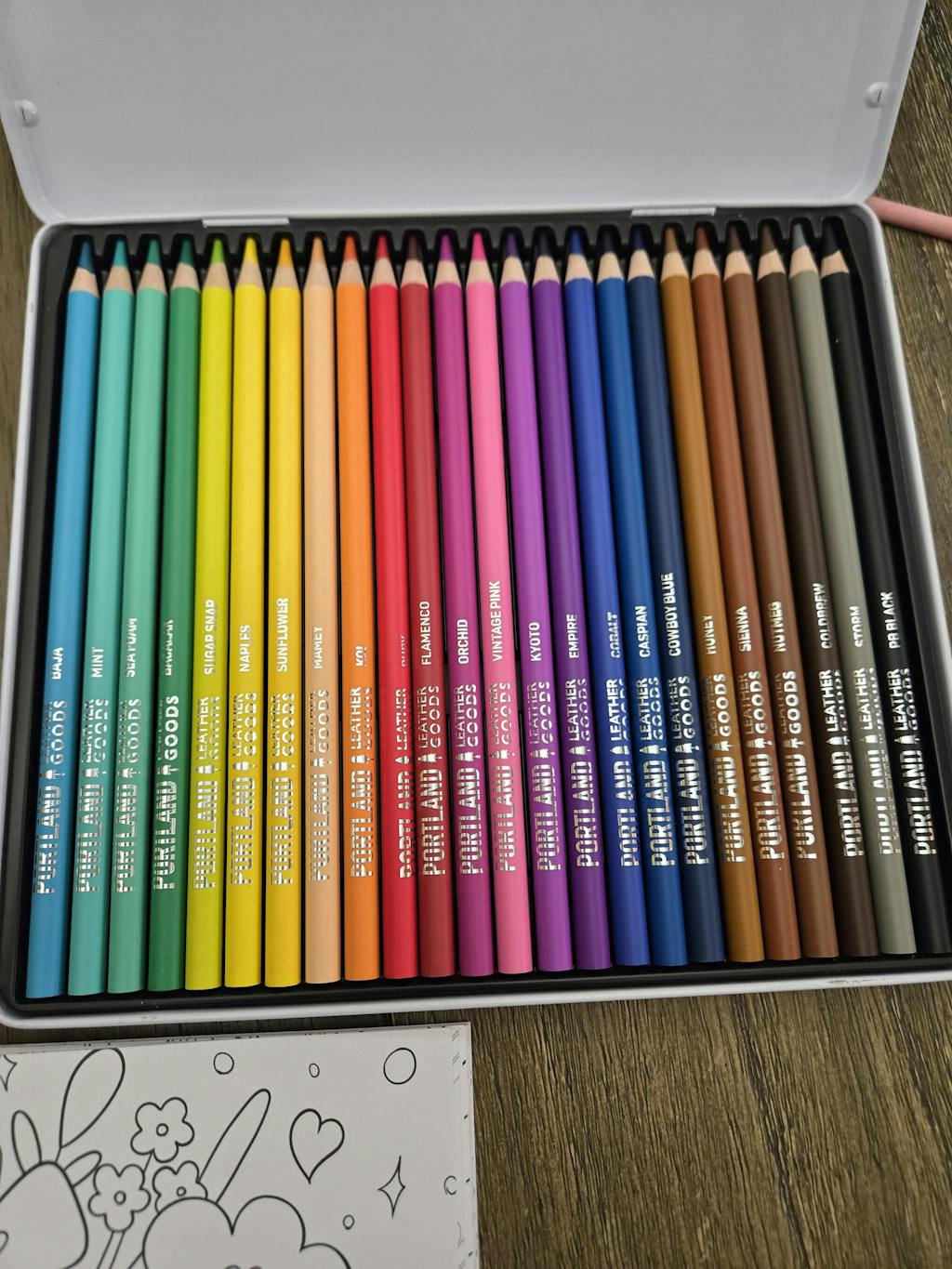 Colored Pencil Set | Portland Leather Goods