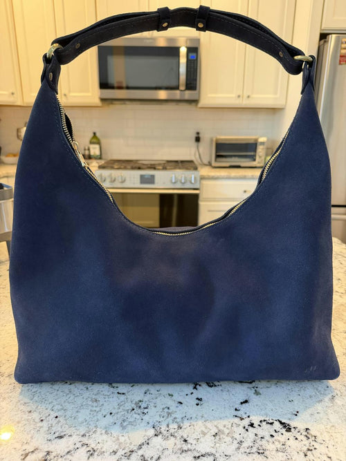 A big, beautiful slouchy suede bag - customer review photo