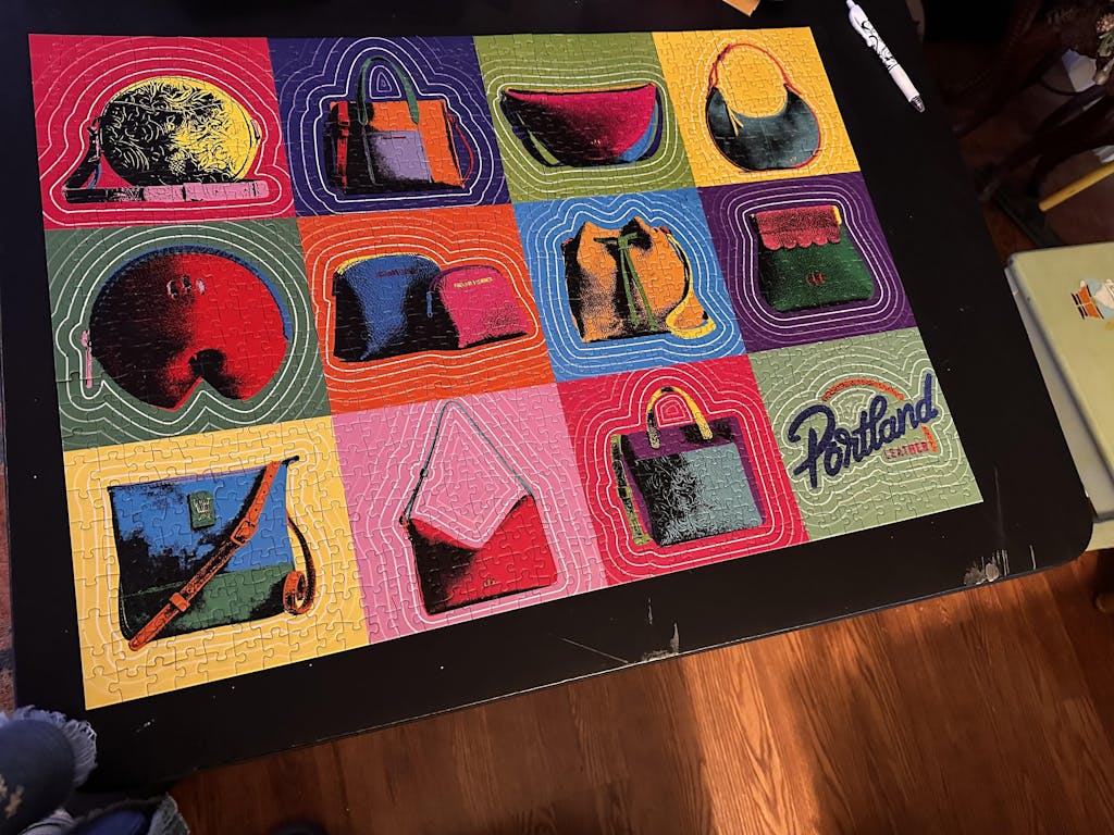 Pop Art Puzzle | Portland Leather Goods