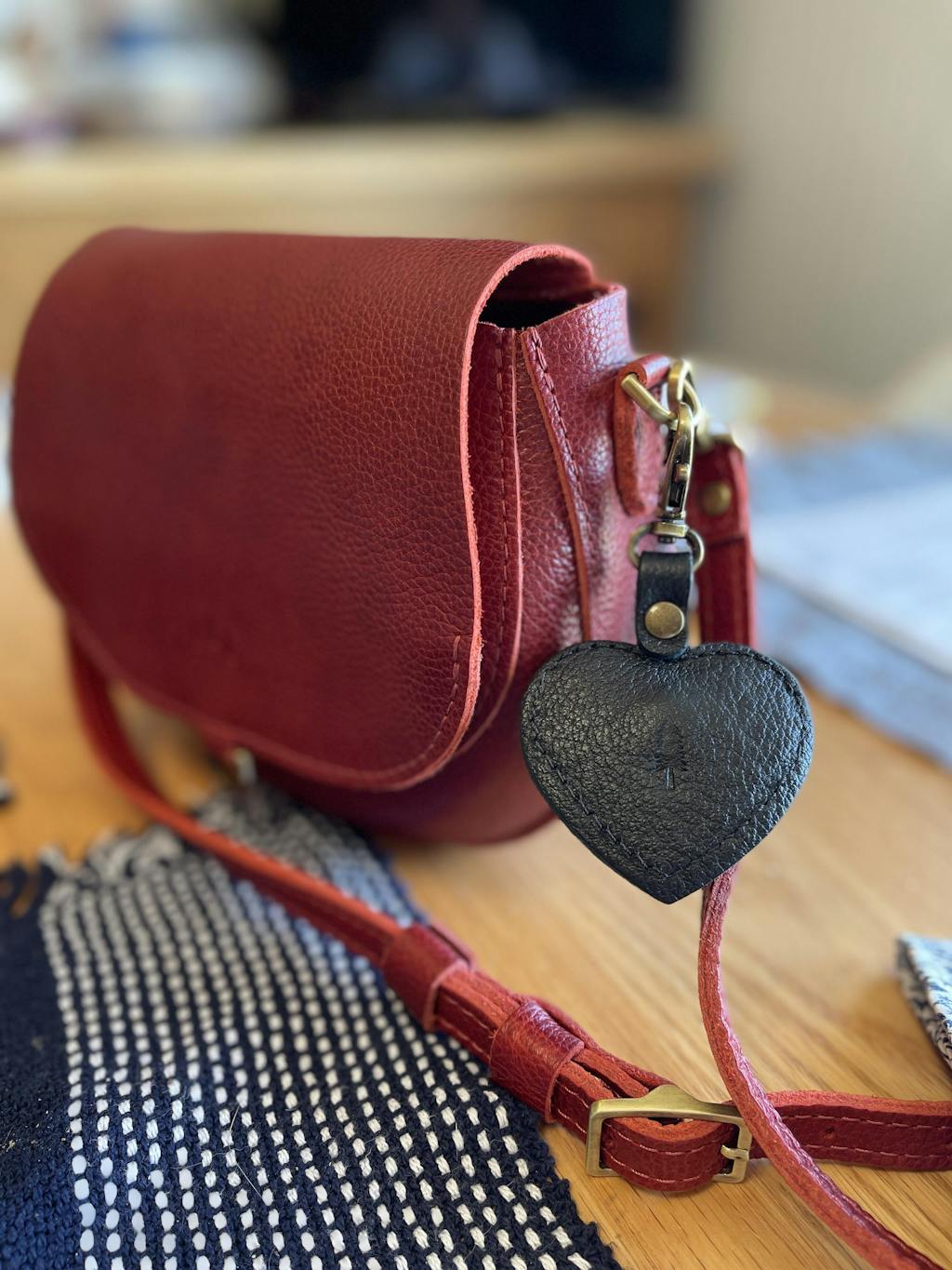 Heart AirTag Holder | Portland Leather Goods