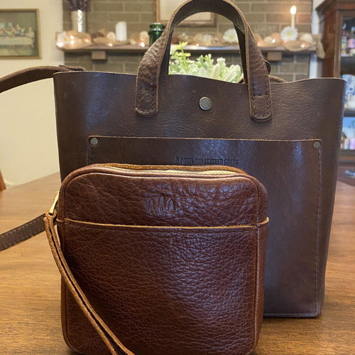 Large Nutmeg Square Pouch - customer review photo