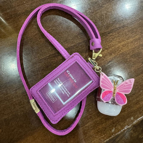 Cattleya vertical Id lanyard - customer review photo