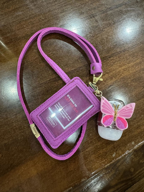 Cattleya vertical Id lanyard - customer review photo