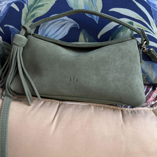 The Redesigned Amelie in Laurel Suede is fire 🔥 - customer review photo