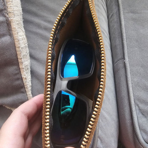 Perfect for large sunglasses - customer review photo