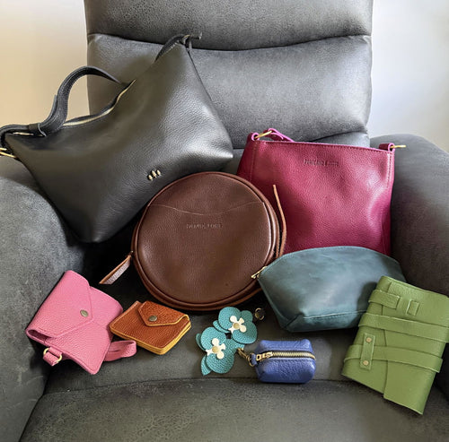 Beautiful purses and small goods in this mystery box - customer review photo