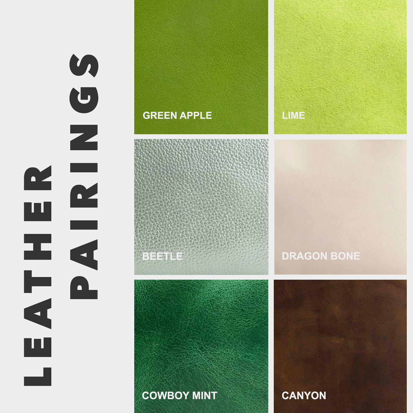 Bamboo | Leather pairing information