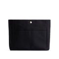 Black*Classic*Medium | Medium canvas bag insert for organization
