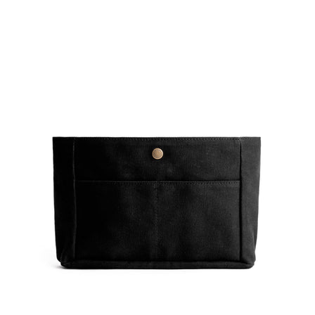 Black*Classic*Small | Small canvas bag insert for organization