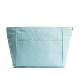Dusty Blue Zipper Medium | Medium canvas bag insert for organization