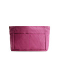Dragonfruit*Zipper*Small | Small canvas bag insert for organization