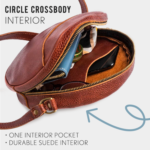 Circle Crossbody Portland Leather Goods