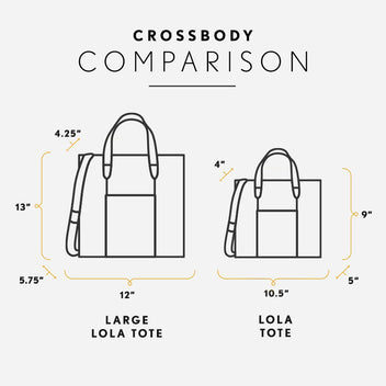 Lola Crossbody Tote | Portland Leather Goods