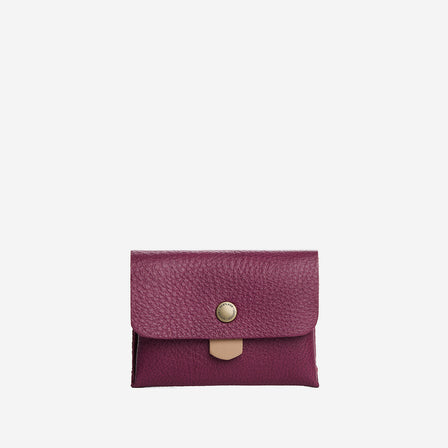 Potion | Envelope snap wallet with contrast pull tab