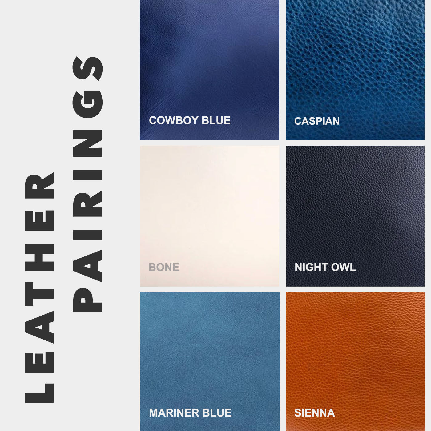 Seaside | Leather pairing information