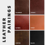 Golden Dusk | Leather pairing information