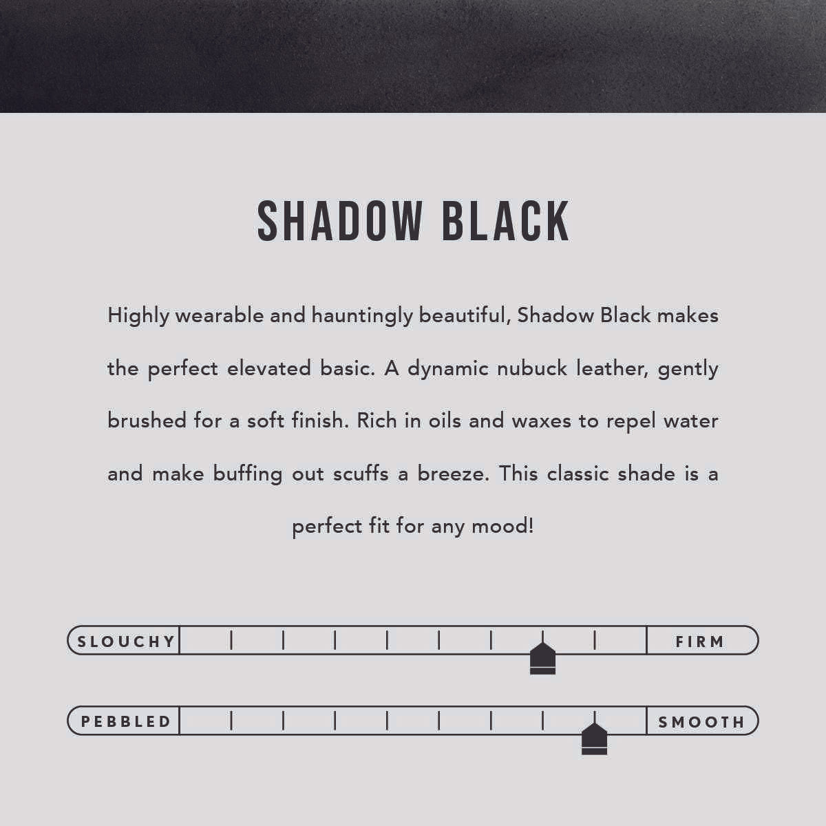 All Color: Shadow Black | infographic