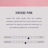 Vintage Pink | infographic
