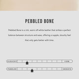 Pebbled Bone | infographic