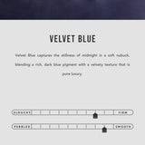 Velvet Blue | infographic