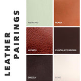 Greenwood | Leather pairing information