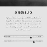  Shadow Black | infographic