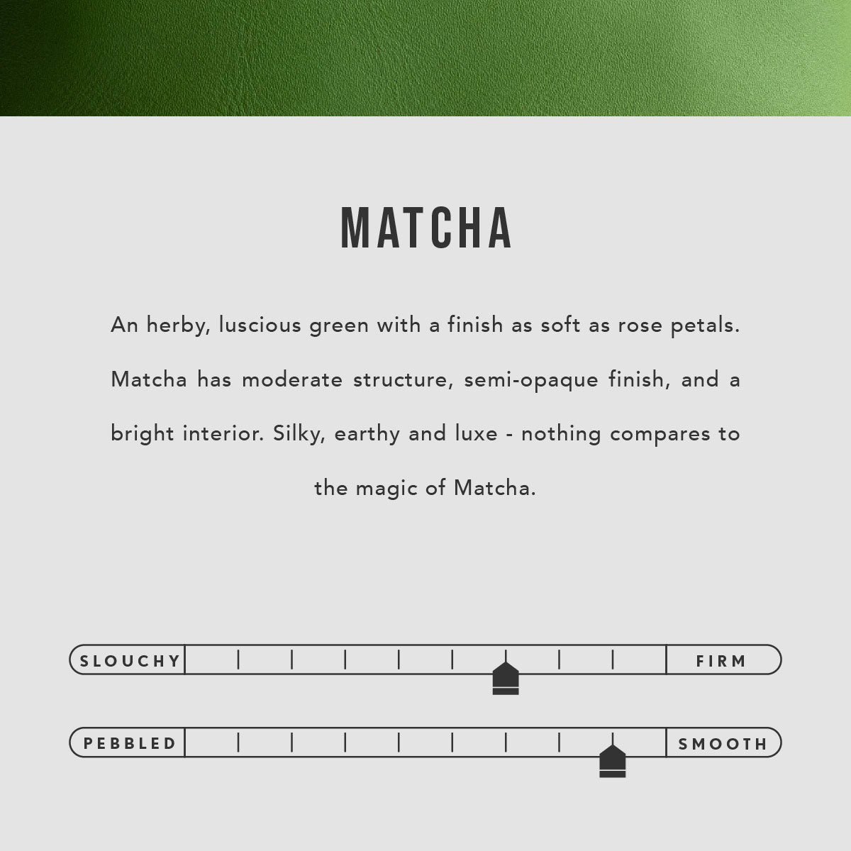 All Color: Matcha  | infographic