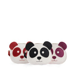 All Variants | Panda-shaped pouch with zipper opening and wristlet