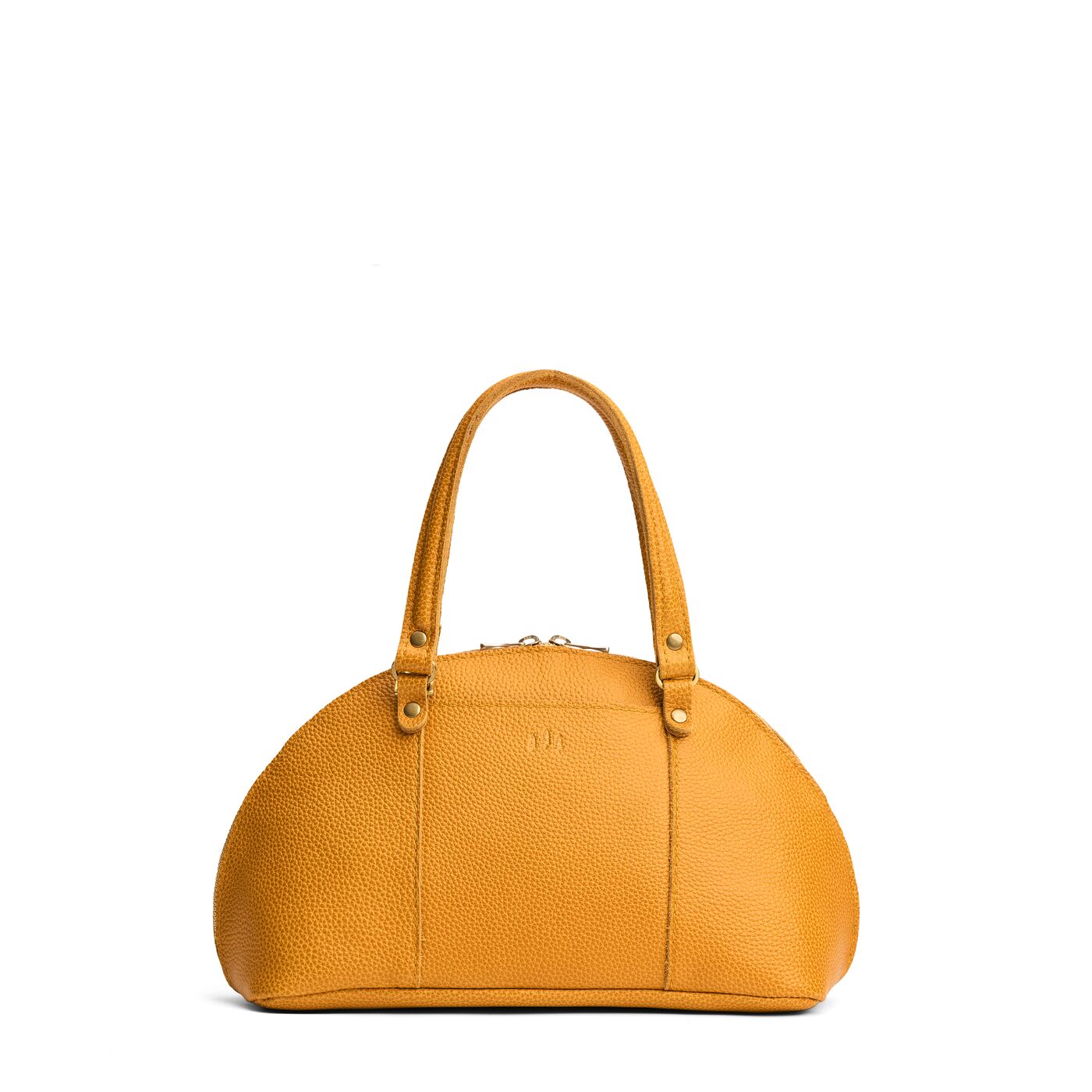Sunshine*Small | A half circle crossbody bag with handles and removable crossbody strap 