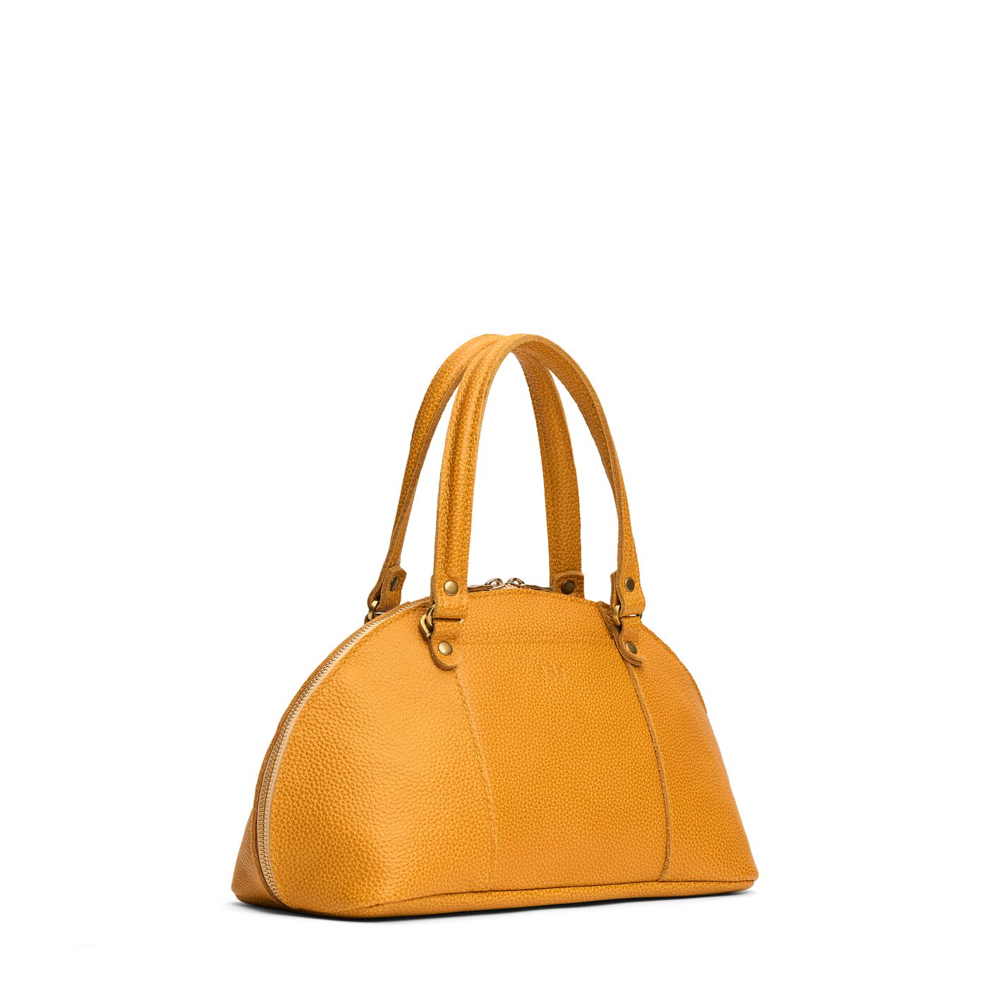 Sunshine*Small | A half circle crossbody bag with handles and removable crossbody strap 