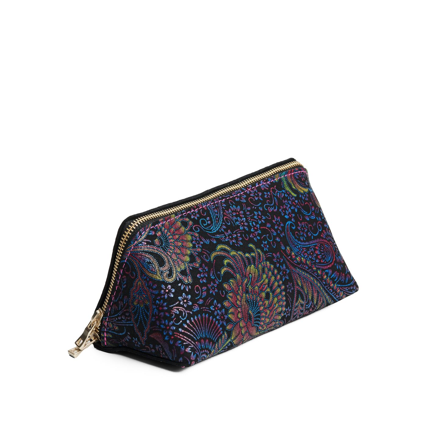 Carnival | Triangular shaped pouch with extra long zipper