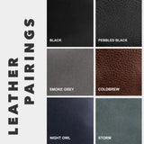 Black | Leather pairing information