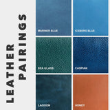 Blue Lagoon | Leather pairing information