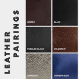 Stone Mist | Leather pairing information