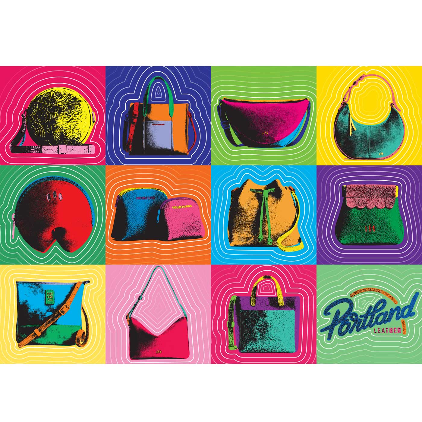 Pop Art Puzzle | Portland Leather Goods