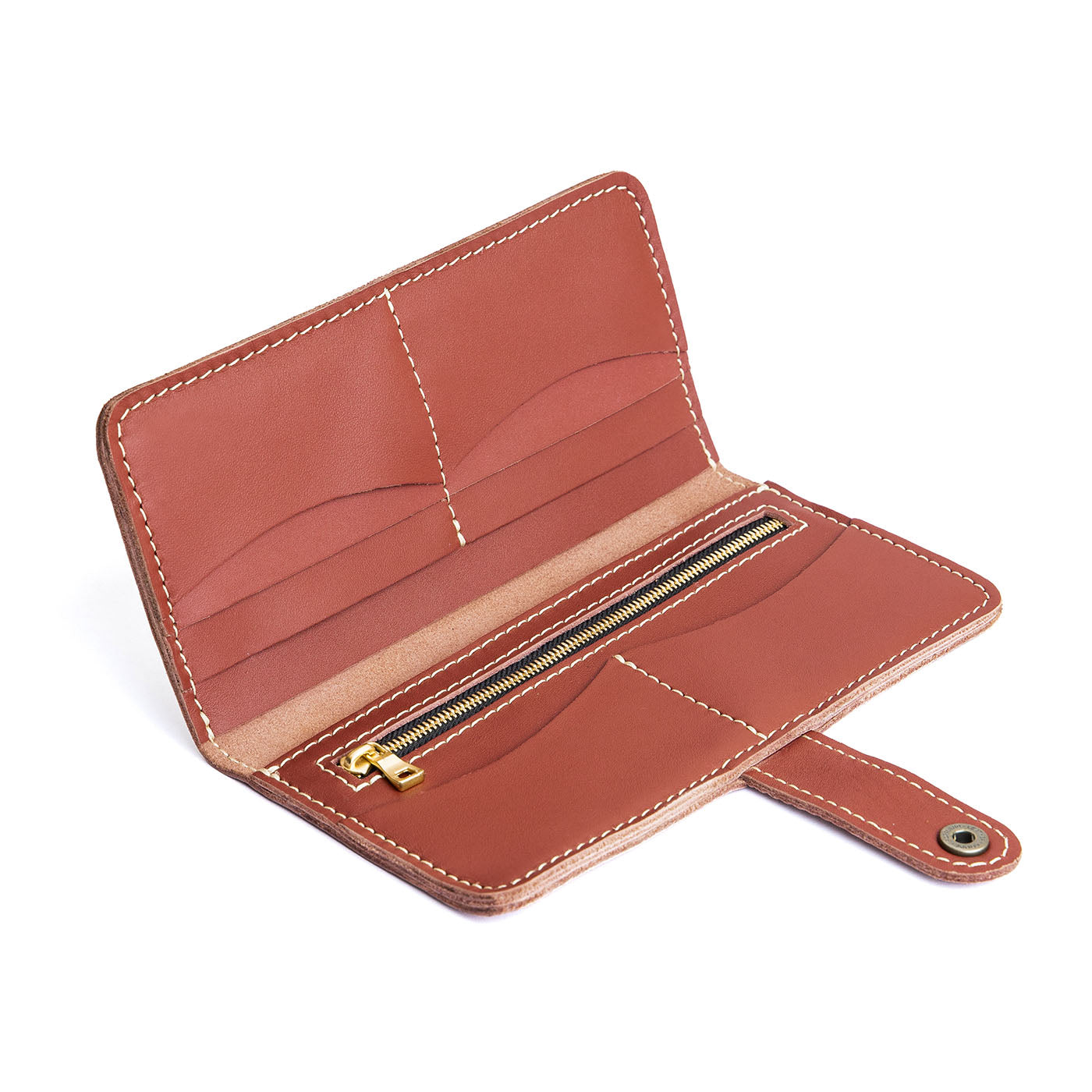 Hot Pot | Leather wallet with snap open