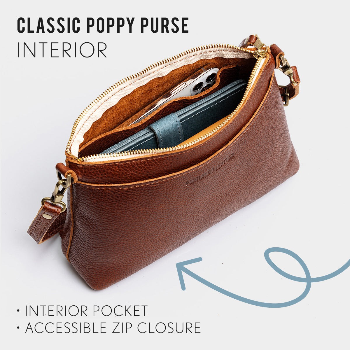 Poppy Purse | Portland Leather Goods