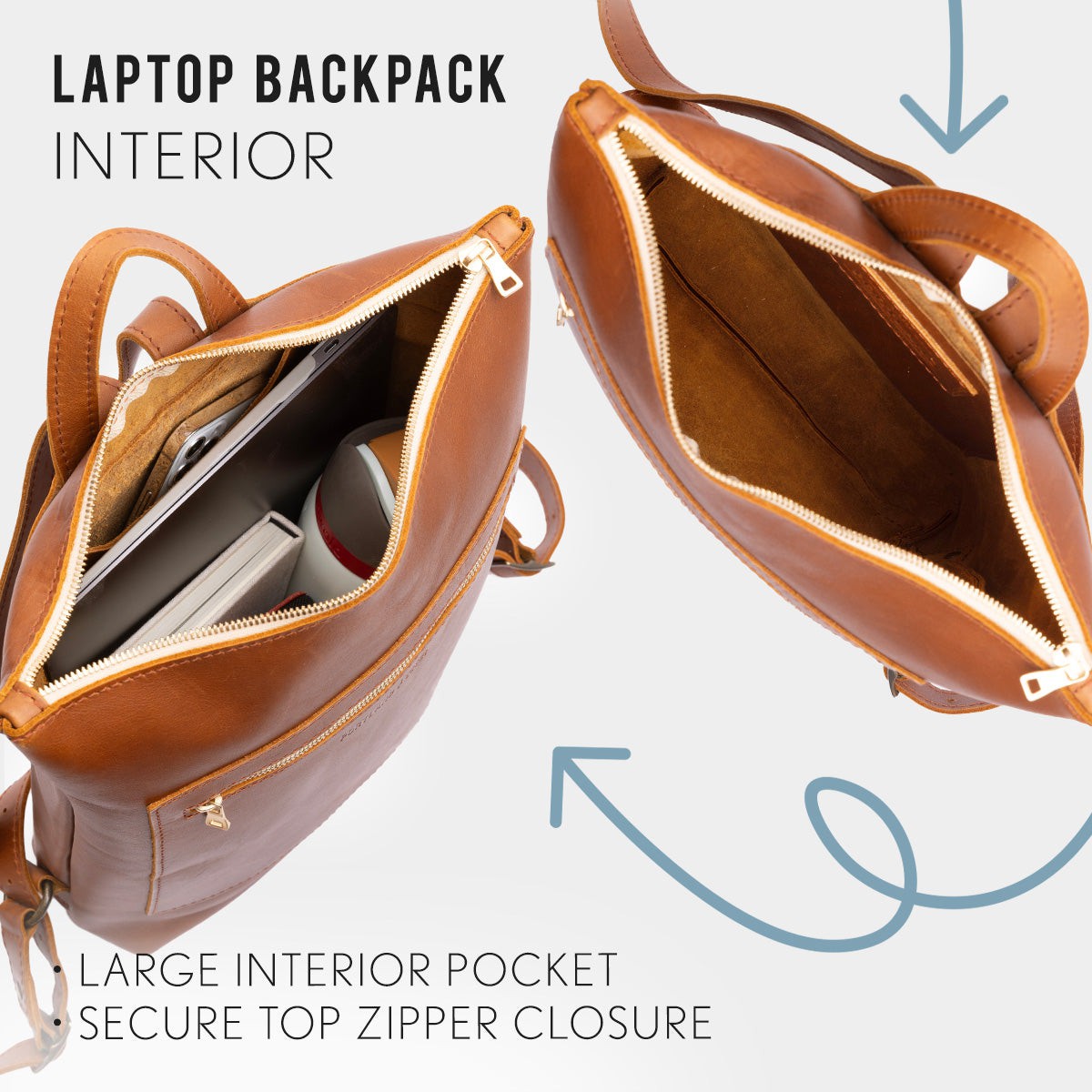 Leather Laptop Backpack | Portland Leather Goods